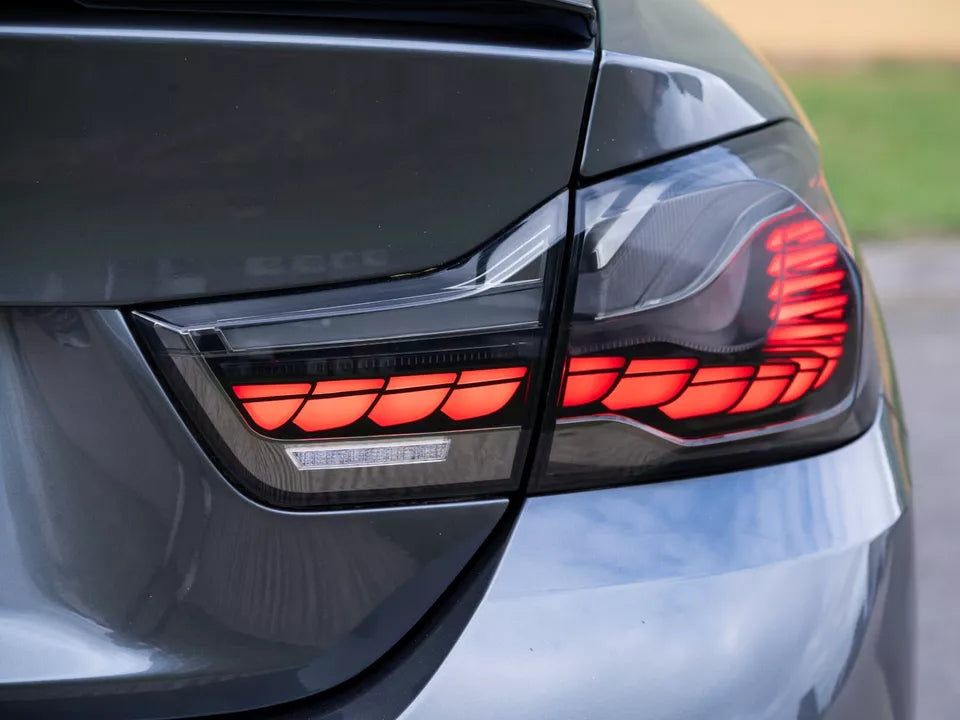 2X SMOKED LED TAIL LIGHTS LAMPS FOR BMW 4 SERIES & M4 F82 F83 F32 F33 F36 14-20